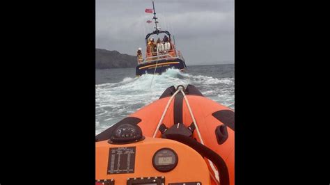 Abersoch In Joint Exercise With Porthdinllaen Lifeboat Rnli