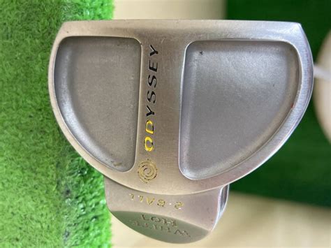 傷や汚れあり初代 ODYSSEY WHITE HOT BALL オデッセイ ホワイトホット ツーボール インチ 新品グリップ