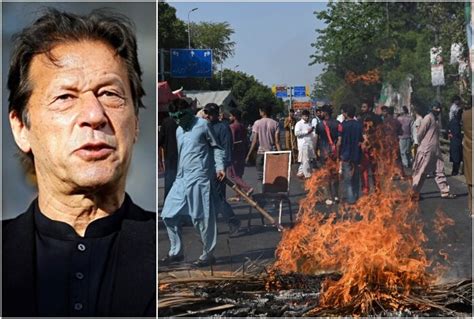 Imran Khan Arrest इमरान खान की गिरफ्तारी के विरोध में कई शहरों में