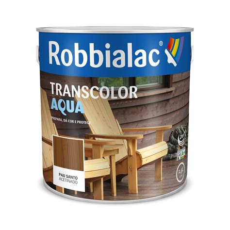 Protetor De Madeira Exterior Acetinado Robbialac Transcolor L