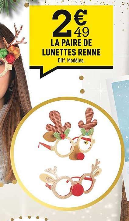 Promo La Paire De Lunettes Renne Chez Centrakor ICatalogue Fr