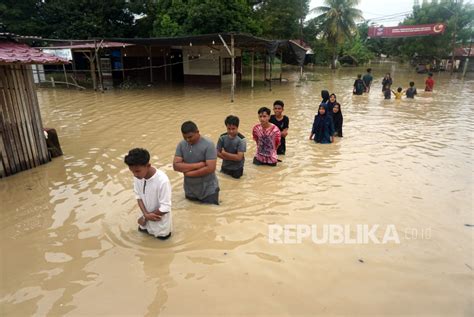 Banjir Di Aceh Utara Terus Meluas Hingga Ke 15 Kecamatan Republika Online