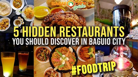 5 Hidden Restaurants You Should Discover In Baguio City Baguio City