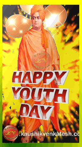 Swami Vivekananda Jayanti Wishes Kaushik Venkatesh