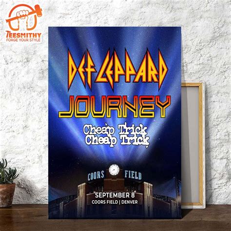 Def Leppard Journey Announce Stadium Tour With Heart Canvas