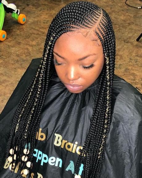 Layered Braids For Black Women