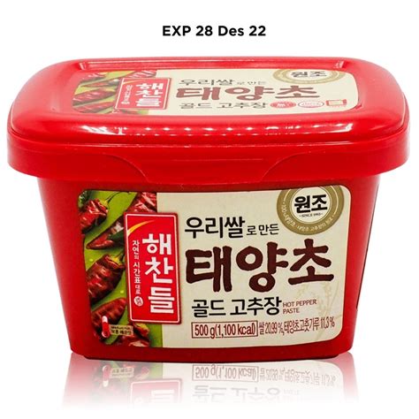 Jual Haechandle Gochujang Sambal Pasta Cabai Korea Hot Pepper Paste 500g Shopee Indonesia