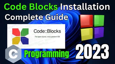 Install CodeBlocks And Run C First Hello World Program Setup