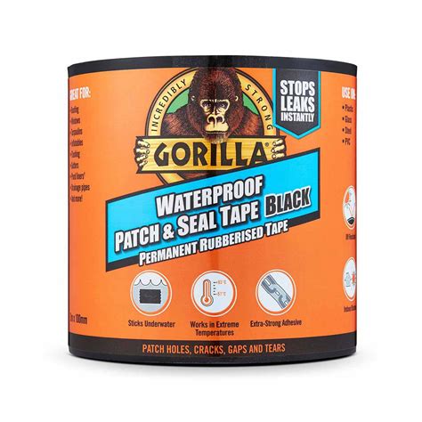 Gorilla GRGPST3 Waterproof Patch Seal Tape 100mm X 3m