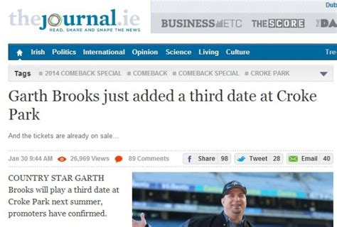 Timeline: Garth Brooks at Croke Park - from sold-out to cancelled