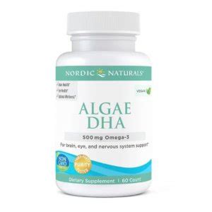 Nordic Naturals Dha Z Alg Algae Dha Wega Skie Mg Kwasy Omega Z