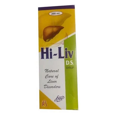 Hi Liv DS Syrup 200 ML At Rs 135 Bottle In Modinagar ID 27461420555