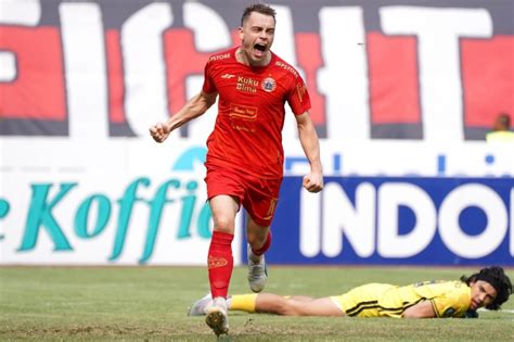 Cetak Gol Perdana Untuk Persija Maciej Gajos Senang Sekaligus Sedih