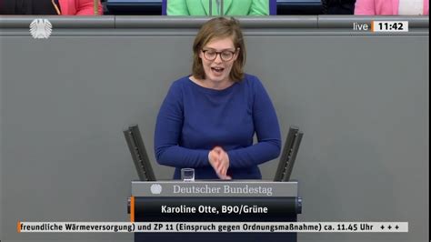 IRRSINN GRÜNINNEN REDE KAROLINE OTTE GRÜNE AM 12 MAI IM DEUTSCHEN