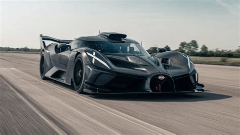 Video Million Bugatti Bolide Hypercar Hits The Race Track Drive