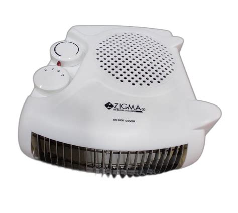 Plastic Primary Zigma White Fan Room Heater Model Name Number Z30