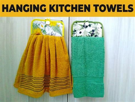 20 Easy Hanging Tea Towels Easier Designs Susie Harris