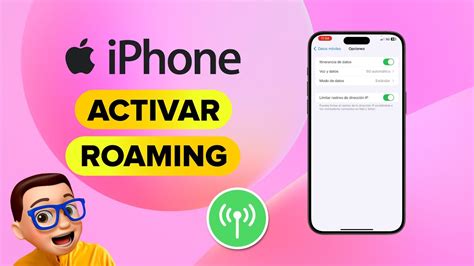 C Mo Activar El Roaming En Tu Iphone Ios Youtube