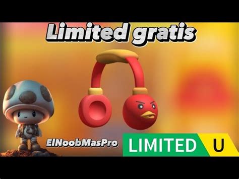 LIMITED GRATIS CONSIGUE ESTOS AURICULARES DE PATO GRATIS EN ROBLOX