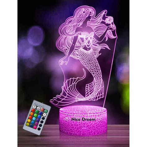 Sir Ne Veilleuse Pour Enfants Lampe Illusion D P Pini Re Led Lumi Re