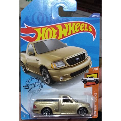 Hot Wheels Ford F Svt Lightning Hw Hot Trucks Shopee Brasil