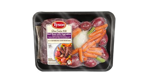 Tyson Usda Choice Boneless Beef Chuck Roast With Vegetables 2 75 Lb