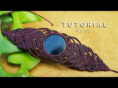 Como Fazer Um Bracelete Grande Em Macrame Dede Tutoriais Youtube