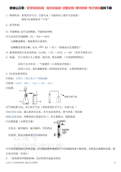 【期中复习】沪教版初三九年级上册化学期中考试知识点总结 知乎