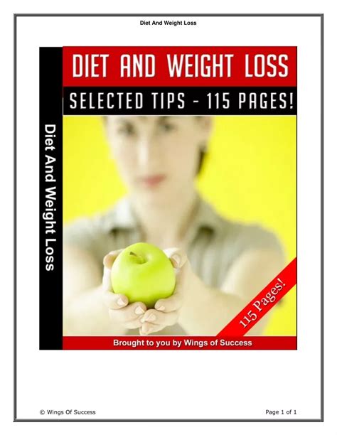 Ppt Diet And Weight Loss Powerpoint Presentation Free Download Id