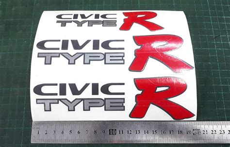 Honda Civic Ek9 Type R Decal Sticker Lazada