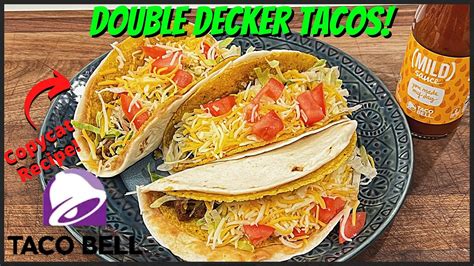 DOUBLE DECKER TACOS! Taco Bell Copycat Recipe! – Instant Pot Teacher