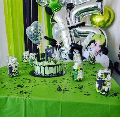 Billie Eilish Birthday Decor Billie Eilish Birthday Billie Eilish