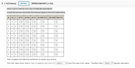 Solved Are P Q R And P Q P R Logically Chegg