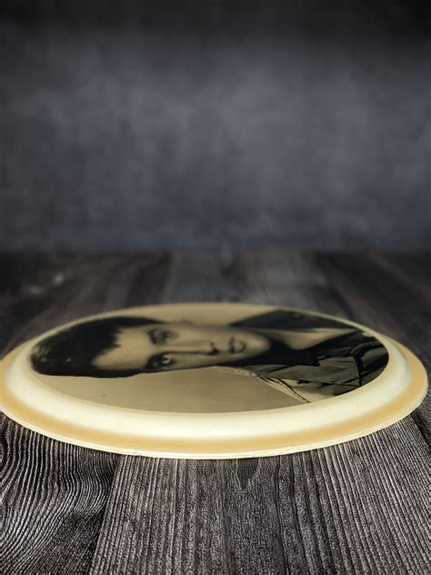 Elvis Presley Black and White Photo Portrait Oval Glossy Wall - Etsy