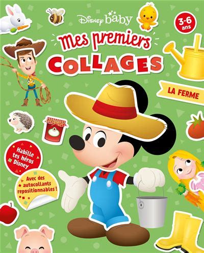 Disney DISNEY BABY Mes Premiers Collages La Ferme Walt Disney