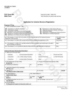 Fillable Online Fcc Registration Logingeneral Mobile Radio Service