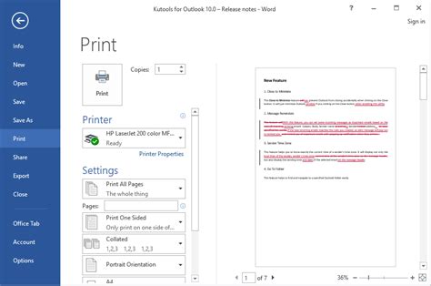 How To Print Word Document Without Track Changes