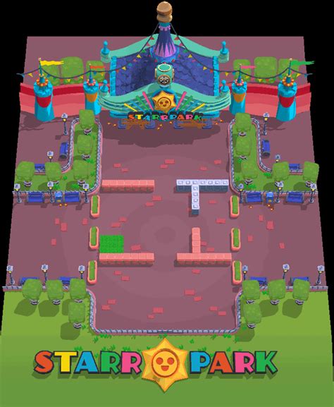 Brawl Stars Full Environment 11 Starr Park Entrance Rbrawlstars