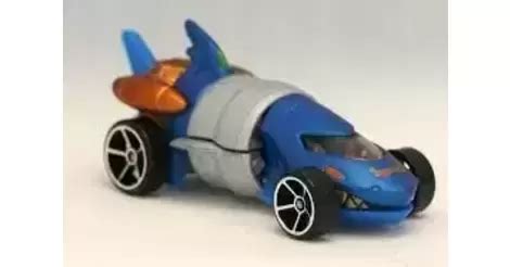 Blue Ranger Shark Zord Hot Wheels Power Rangers Character Cars Model