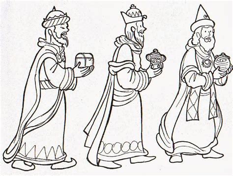 Plantilla Para Recortar Y Colorear De Los Tres Reyes Magos Ausmalbilder Heilige 3 Könige