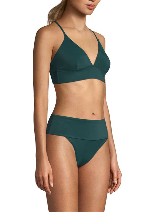 Iconic Bikini Top Dk Turning Green Casall