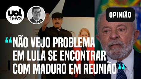 Lula Maduro Não vejo problema mas presidente brasileiro tem que