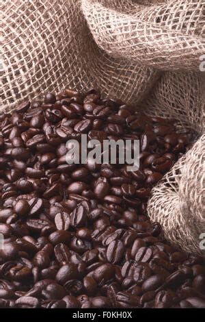 An Image Of Freshly Roasted Dark Coffee Beans Stock Photo Alamy