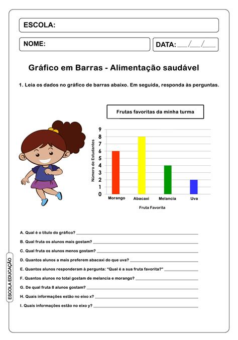 Plano de Aula sobre Gráficos 3º Ano