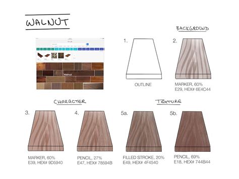 How to Draw Wood Textures • Concepts App • Infinite, Flexible Sketching