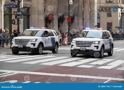 US Customs and Border Protection Vehicles at Veterans Day Parade in NYC ...