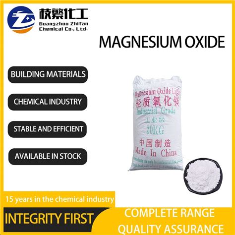 China High Purity Mgo 25kg Suppliers Wholesale Bulk High Purity Mgo