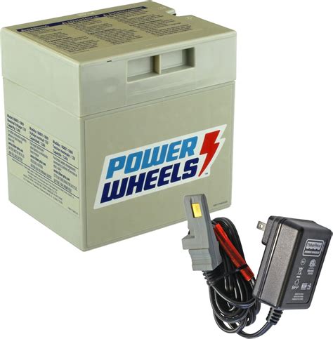 Power Wheels Gray 12v Power Wheels Battery 12 Volt Gray Charger W Probe 00801 1480 Battery