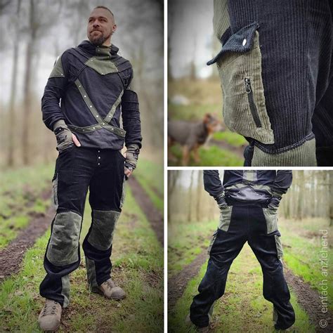 einfach anziehend Schnittmuster Outdoorhose "Unter freiem Himmel Herren