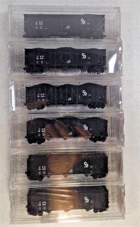 N Gauge Microtrains C O Hopper Packs In Original Boxes Lot